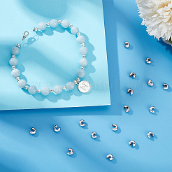 200 шт. крышки для обжимных бусин из нержавеющей стали 304 STAS-UN0055-99