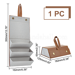 PU кожаный трапециевидный футляр для нескольких очков AJEW-WH0258-805A