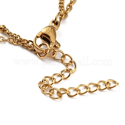 Браслет на щиколотке с подвеской из окрашенной натуральной ракушки AJEW-G049-01G