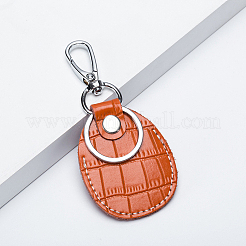 2 комплект брелоков-подвесок из коровьей кожи KEYC-CL0001-23A