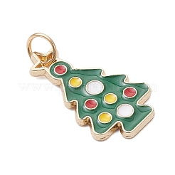 12шт рождественские подвески из сплава эмали PALLOY-JF04132