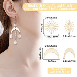 20 шт. 2 стиля стойки покрытие латунь компоненты люстры соединения&nbsp;KK-BBC0007-31