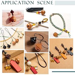 Подвески из дерева с гравировкой WOOD-WH0027-61