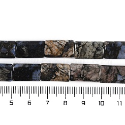 Бусины из натурального глаукофана G-C141-G01-01