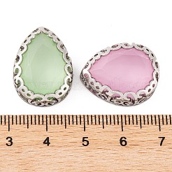 Каплевидная вышивка на стразах GLAA-K069-07P