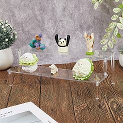 2-уровневый акриловый органайзер с подставкой для дисплея ODIS-WH0070-11B-02