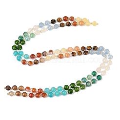 Натуральный агат (окрашенный и подвергнутый термической обработке)&nbsp;G-Z135-B05