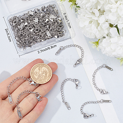 50 шт. удлинитель цепи из нержавеющей стали 304 STAS-BBC0005-49