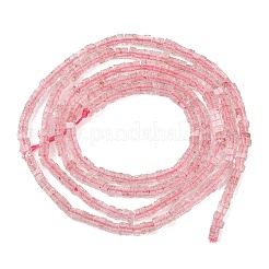 Природного кварца клубники нитей бисера G-K399-B03-01