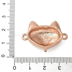 Сплав кристалл горный хрусталь лиса соединительные звенья подвески&nbsp;FIND-M052-04KCG-NR