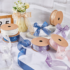 20 ярд полиэстеровой печатной ленты-корсажа OCOR-WH20005-32B-02