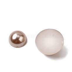 1box abs пластмассовые имитационные жемчужные купольные кабошоны&nbsp;SACR-X0002-49-B