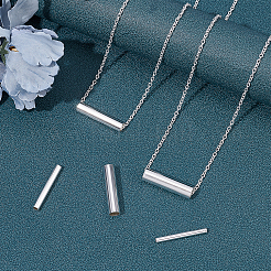 Трубчатые бусины из нержавеющей стали 304 STAS-UN0014-57S