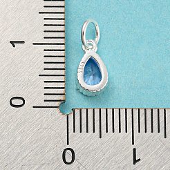 925 подвеска из стерлингового серебра с камнями STER-G035-01B-03