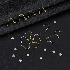 6 пара 925 крючка для сережек из стерлингового серебра STER-UN0001-44G