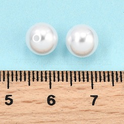 Пластиковые жемчужные бисера&nbsp;PEAR-H020-01G