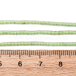 Природного зеленого нефрита нитей бисера G-F808-E03-02