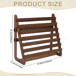 Одноуровневые деревянные подставки для сережек&nbsp;EDIS-WH0041-04