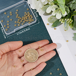 100 шт. Латунные бусины KK-BBC0012-12