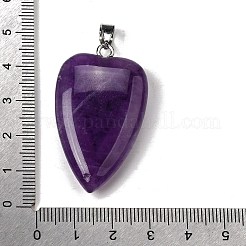 Подвески из натурального аметиста &nbsp;G-F820-04P-06