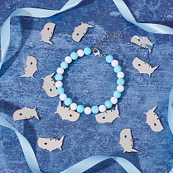 12 шт. подвески из нержавеющей стали 201 STAS-UN0036-65