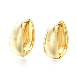 U-образные латунные серьги-кольца EJEW-Z121-04G