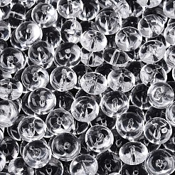 Стеклянные бусины прозрачных цветов&nbsp;SEED-N007-39B-11