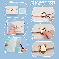 2 лист самоклеящихся наклеек с картинками из полиэтилена&nbsp;STIC-WR0001-01