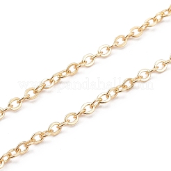 Латунь кабель цепи ожерелье материалы&nbsp;NJEW-JN03384