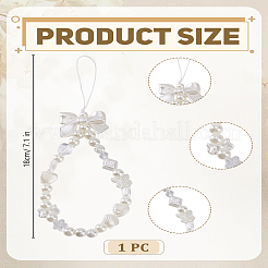 1 шт. акриловые бусины для мобильных ремней&nbsp;AJEW-LP0005-54