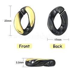 100 шт. Акриловые соединительные кольца SACR-CJ0001-34