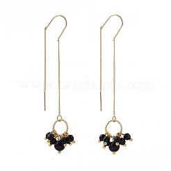 Латунные ушные нити EJEW-JE04250