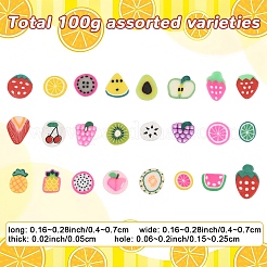 100 г украшения для ногтей из полимерной глины ручной работы&nbsp;CLAY-YW0002-57