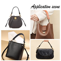 2 шт. 2-х цветные ручки для сумок из искусственной кожи pu FIND-WR0005-71