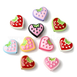 18 шт. 9-цветные бусины из сплава&nbsp;FIND-CJ0002-90