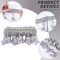 4м полиэстер шелк и пластиковые аксессуары для штор&nbsp;DIY-CY0002-10B