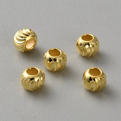 925 стерлингов серебряные шарики Spacer&nbsp;LS-STER-WH0005-41B-G