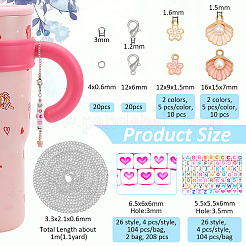 Набор для самостоятельного изготовления браслета и ожерелья DIY-NB0010-45