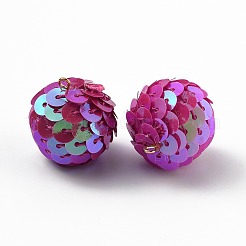 Блестящие блестящие пластиковые подвесные украшения FIND-H211-A-02