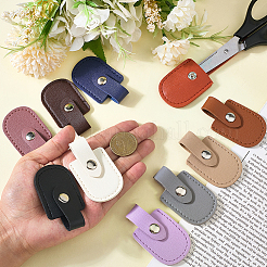 10 шт. 10-цветный чехол для кусачек из искусственной кожи в форме арки&nbsp;DIY-CL0002-28A