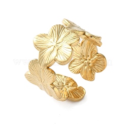 Открытое манжетное кольцо из нержавеющей стали 304&nbsp;LS-RJEW-C067-23G