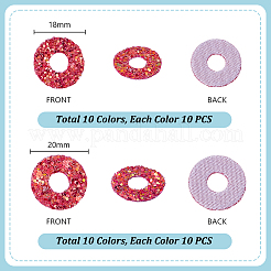 200 шт. 20-цветный резиновый глаз для куклы&nbsp;DIY-PH0031-85