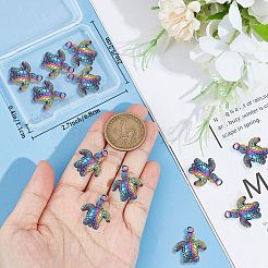 14 шт. ионное покрытие (IP) 201 подвески из нержавеющей стали&nbsp;STAS-CN0001-36