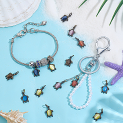 14шт 7 цвета латунные подвески&nbsp;KK-PH0013-73