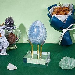 Квадратные акриловые держатели хрустальных шаров&nbsp;AJEW-WH0070-64G-03