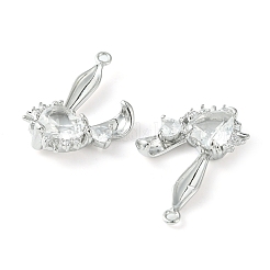 Латунные микро проложить кубического циркония подвески KK-L208-05P-01