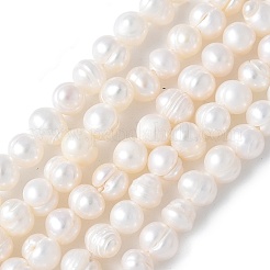 Нити из натурального культивированного пресноводного жемчуга PEAR-I007-07I-01A