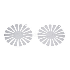 Не тускнеющие филигранные подвески из нержавеющей стали 201&nbsp;X-STAS-S118-047