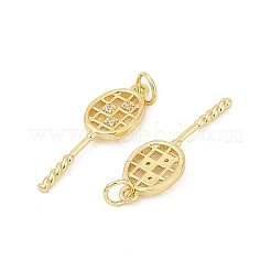 Латунные микро проложить кубического циркония подвески&nbsp;KK-U058-29G