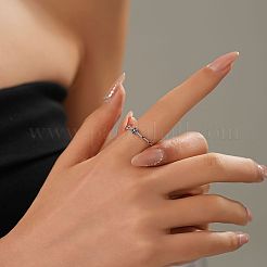 925 перстень из стерлингового серебра с паве из кубических цирконий FS-WGB4F1D-03